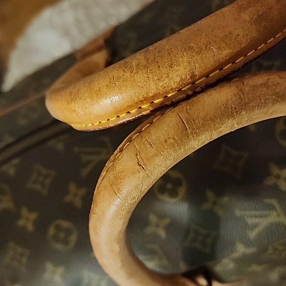 Louis Vuitton Brown Monogram Travel Bag-Authentic Sirius 55 Suitcase!! - Picture 11 of 16